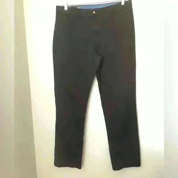 Volcom Corpo Class Black Pants Straight Leg Mens 36 - Picture 2 of 10